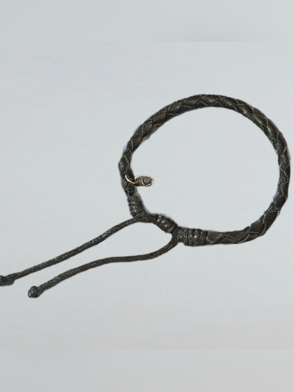 Classics 77 Plated Black Braided Bracelet